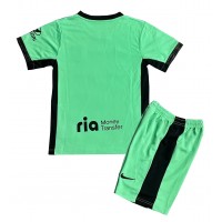 Atletico Madrid Tredje trøje Børn 2023-24 Kortærmet (+ Korte bukser)